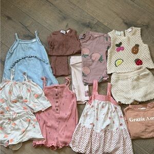 Zara Kids Assorted Summer Clothing Set - Girls 1 1/2- 2 years